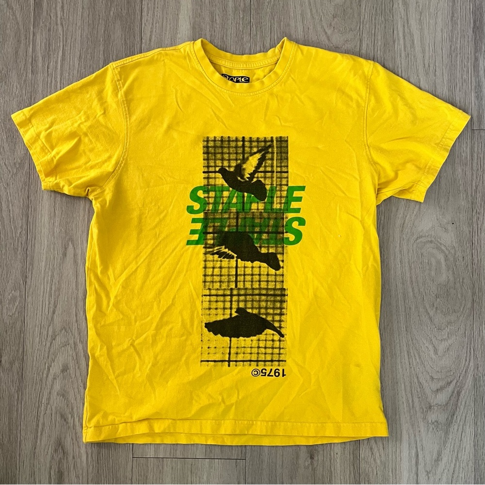 Staple Yellow Pigeon Graphic Tee